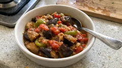 Kızartmadan Patlıcan Silkme: Sebzeler kendi suyunda, tencerede tek seferde