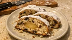 Ev yapımı Stollen tarifi: kuru meyveli, badem ezmeli yılbaşı çöreği