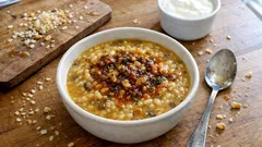 Yoğurtlu terbiyesiyle lokanta tadında Anadolu çorbası: tek tencerede tam kıvam