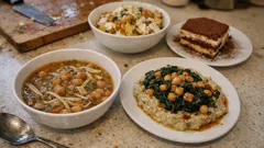 Akşama ne pişirsem diyenlere: Hanım Ağa Çorbası, nohutlu ıspanak beğendi ve tiramisu