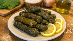 Zeytinyağlı yaprak sarma tarifi: pirinci ön pişirince tane tane oluyor