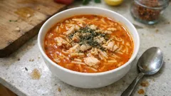 Kıvamı şaşmayan tavuklu şehriye çorbası: ölçüsü tam, lezzeti yerinde