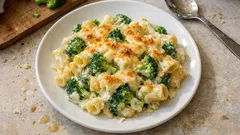 Beşamel soslu brokolili fırın makarna: üstü kaşar kızaran tek tepsi lezzeti