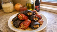 Nar ekşili zeytinyağlı kuru dolma: tek tencerede ölçüsü şaşmayan tarif