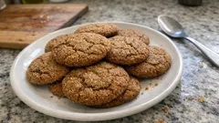 Kıyır kıyır zencefilli tarçınlı kurabiye: pekmezle mis gibi kış kurabiyesi