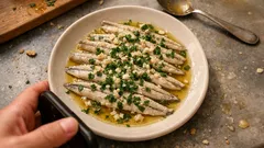Sirke ile marine hamsi (Boquerones en Vinagre): 12 saatte hazır, ferah meze tarifi