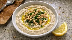 3 adımda restoran usulü tahinli tarator: kıvamı tam, ekmek banmalık meze