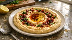 Tam kıvamında humus: tahin-limon dengesiyle pürüzsüz sonuç