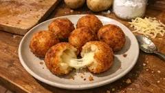 Tavada az yağla patates bombası: dışı çıtır, içi uzayan kaşarlı tarif