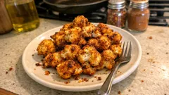 Fırında baharatlı karnabahar kızartması: dışı çıtır, içi yumuşak