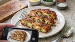 Bayat ekmekle tavada börek: kıtır dış, yumuşacık iç dokusuyla kahvaltıya kurtarıcı