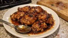 Fırınsız tencerede soslu tavuk: Soya soslu marinayla lokum gibi pişiyor