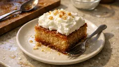 Fındıkzade Tatlısı tarifi: puf puf kek, soğuk şerbet ve krem şantiyle tam kıvamında