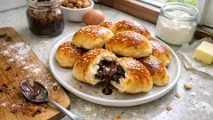 Yumuşacık çikolatalı poğaça tarifi: içi akışkan, dışı pamuk gibi