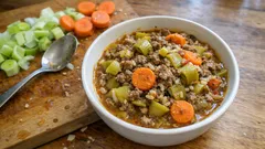 Kıymalı pırasa yemeği: Pirinçle tam kıvamında, dağılmadan pişen ev usulü tarif