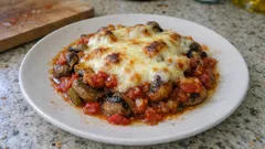 Fırında sebzeli soslu mantar: kaşarlı, pratik ve sofraya çok yakışan tarif