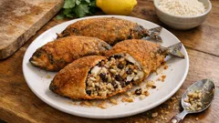 İç pilavlı uskumru dolması: dışı çıtır, içi sulu ev yapımı tarif