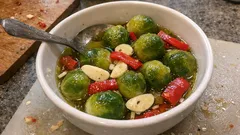 Kütür kütür Brüksel lahanası turşusu: 1 günde servise hazır pratik tarif