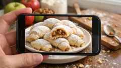 Kıyır kıyır elmalı kurabiye tarifi: tarçınlı harcıyla çay saatine tam