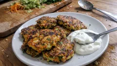 Yağ çekmeden çıtır kabak mücver: kabak suyunu sıkınca sonucu fark ediyorsunuz