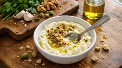 Ezine ve lorla tam kıvamında Girit ezmesi: zeytinyağı ve cevizle ev yapımı