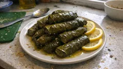 Zeytinyağlı yaprak sarma tarifi: iç harcı kısa pişirin, tane tane olsun