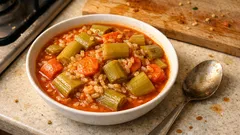 Pirinçli pırasa yemeği: zeytinyağında tam kıvamında, kokusu yumuşacık ev usulü tarif