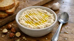 Kahvaltıya çok yakışan fındıklı peynir ezmesi: robotta 5 dakikada hazır