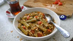 Tek tencerede tane tane Fasulye Diblesi: domatesli, hafif ve doyurucu