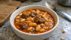 Lokanta usulü etli kuru fasulye: tane tane, kıvamı tam ölçülü tarif