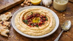 Tek Kapta Pürüzsüz Humus Tarifi: Tahin ve Limon Dengesi Tam Yerinde