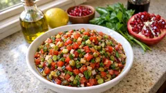 Kebap sofralarına en çok yakışan Kaşık Salatası: minik doğrayın, lezzeti yakalayın